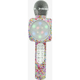 Confetti Bling Karaoke Microphone & Bluetooth Speaker