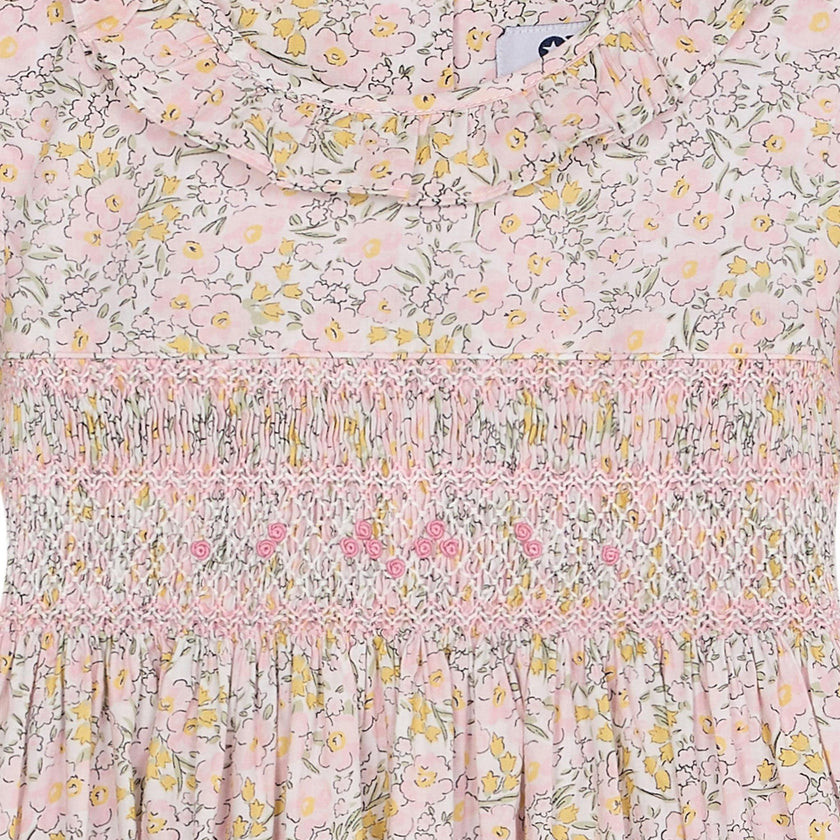 Smocked Girls Dress