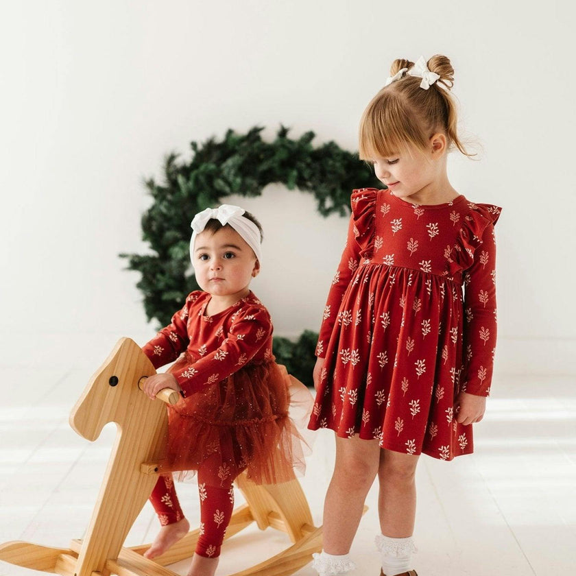 Baby Girl Tulle Bodysuit Dress