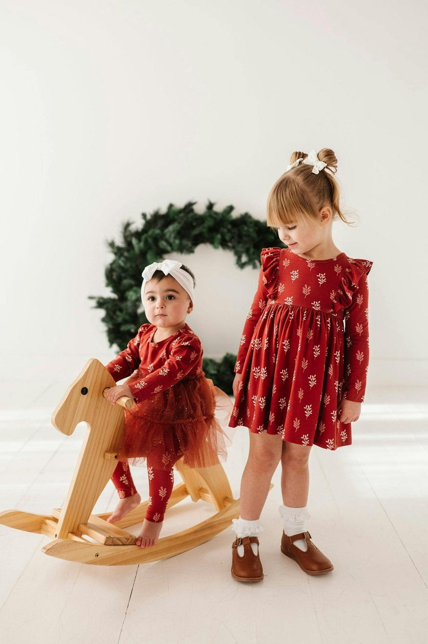 Baby Girl Tulle Bodysuit Dress