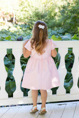 Dupioni Dress With Flower Vines