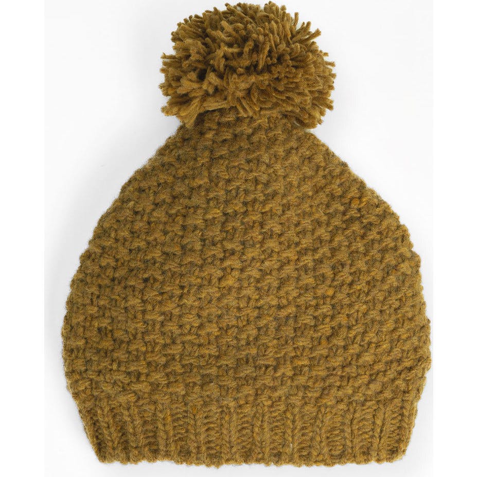 Knit Pom Pom Hat