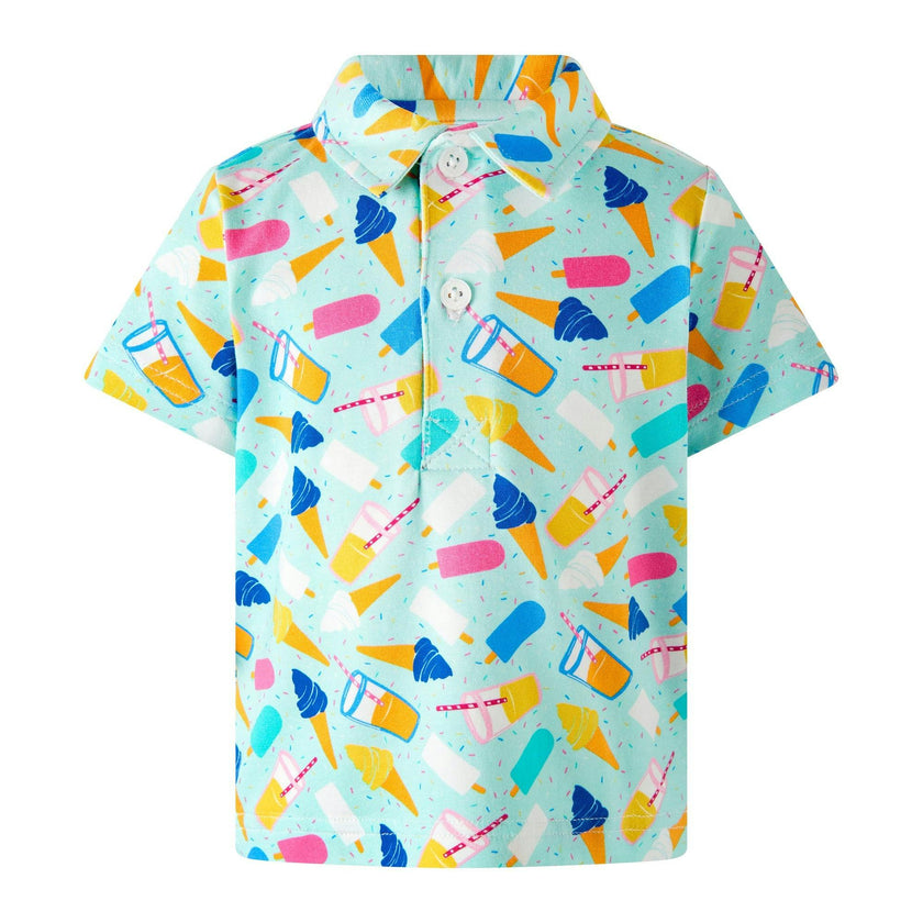 Ice Cream Polo & Short Set