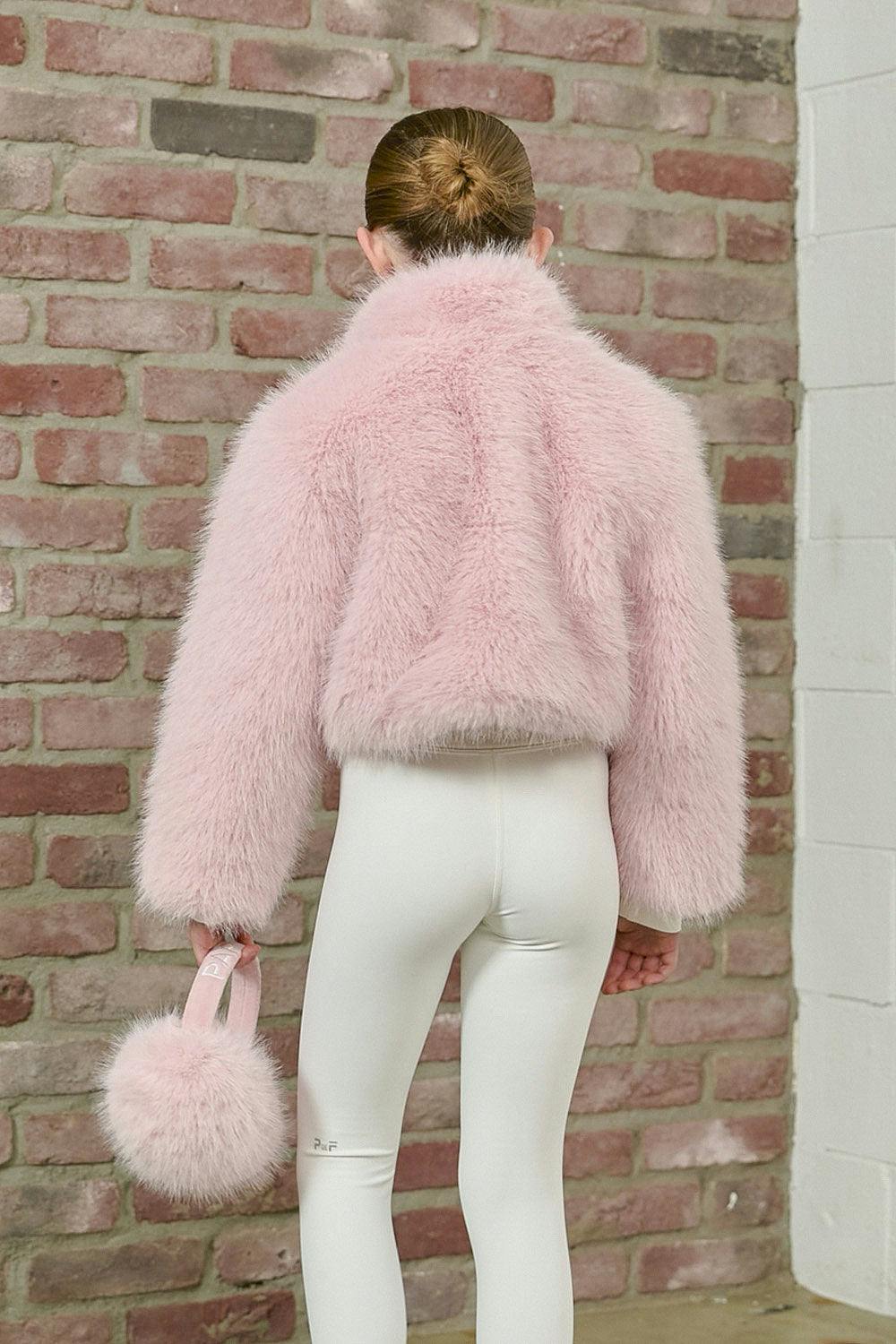 Faux Fur Crop Jacket