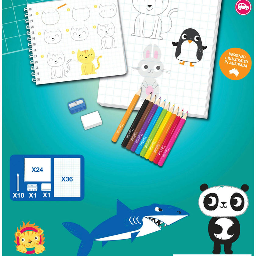 Tribe: How to Draw - Animals Creative Artistic Set