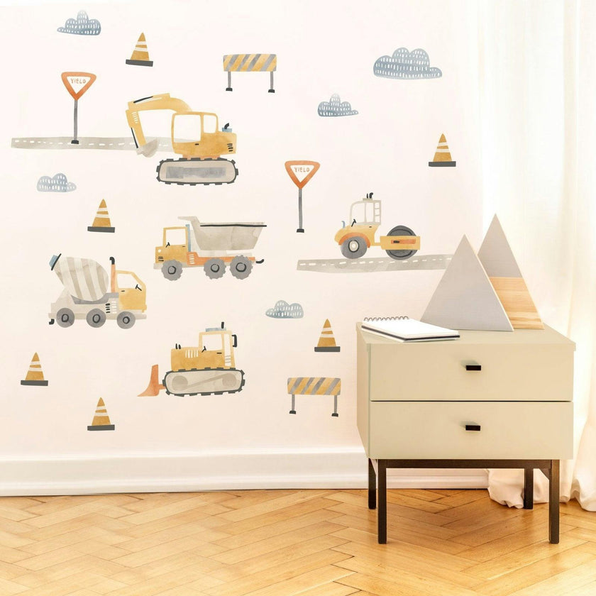 Construction Kit • Small • Peel-and-Stick Wall Decals
