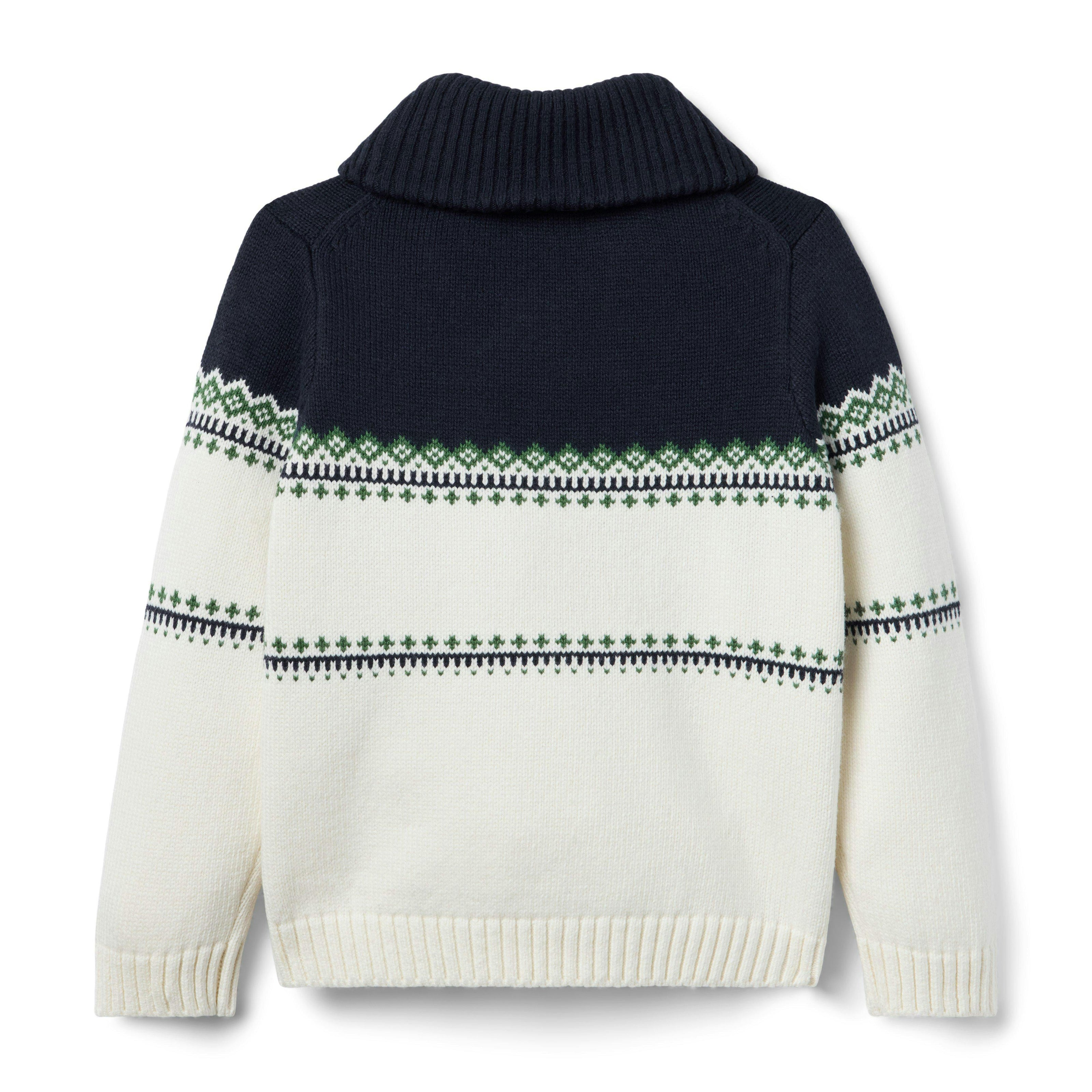 The Pumpkin Fair Isle Sweater, multicolor