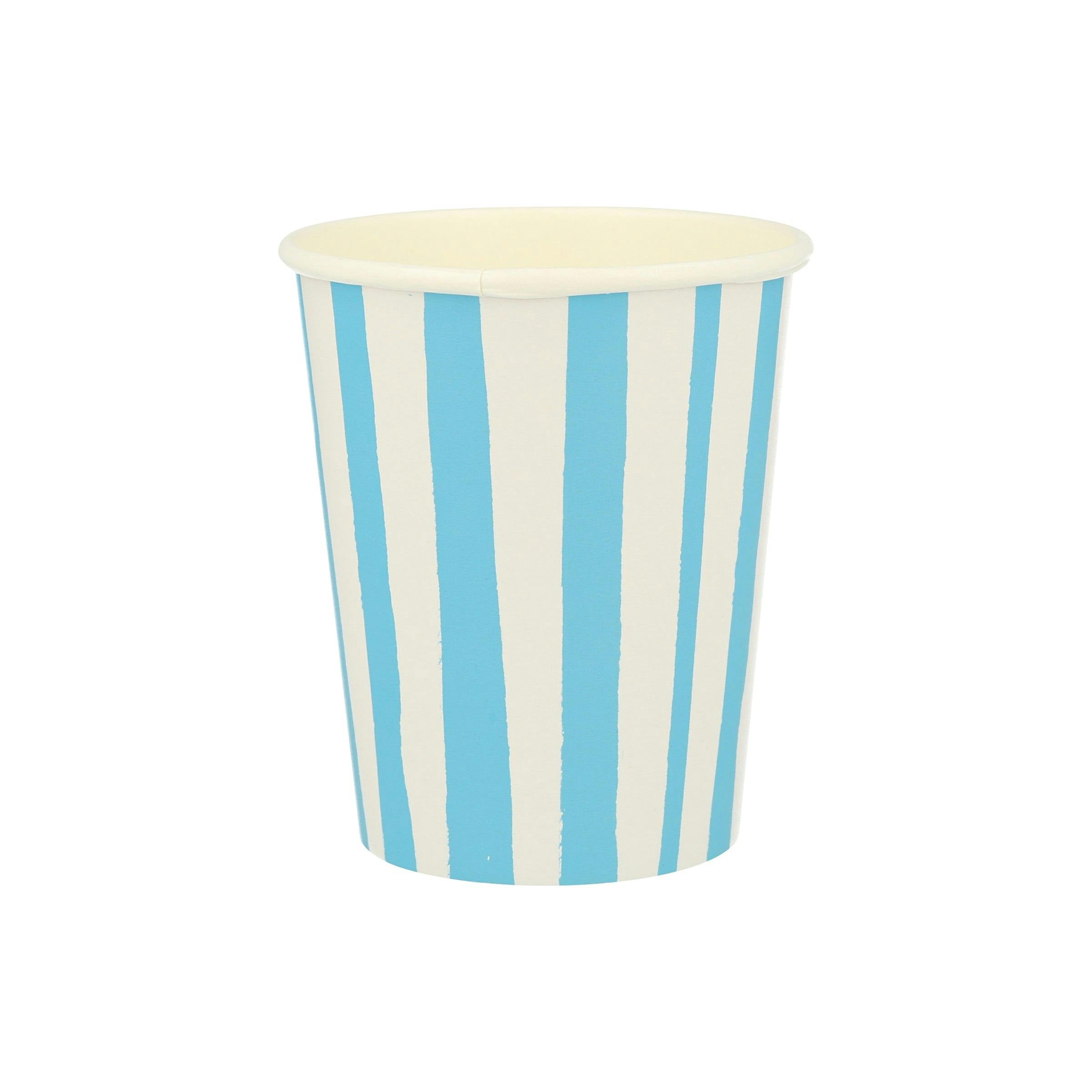Mixed Stripe Cups