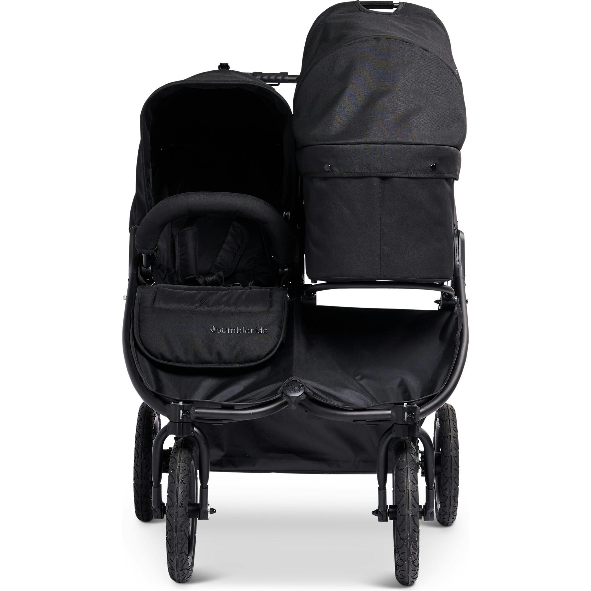 Indie Twin Bassinet Black