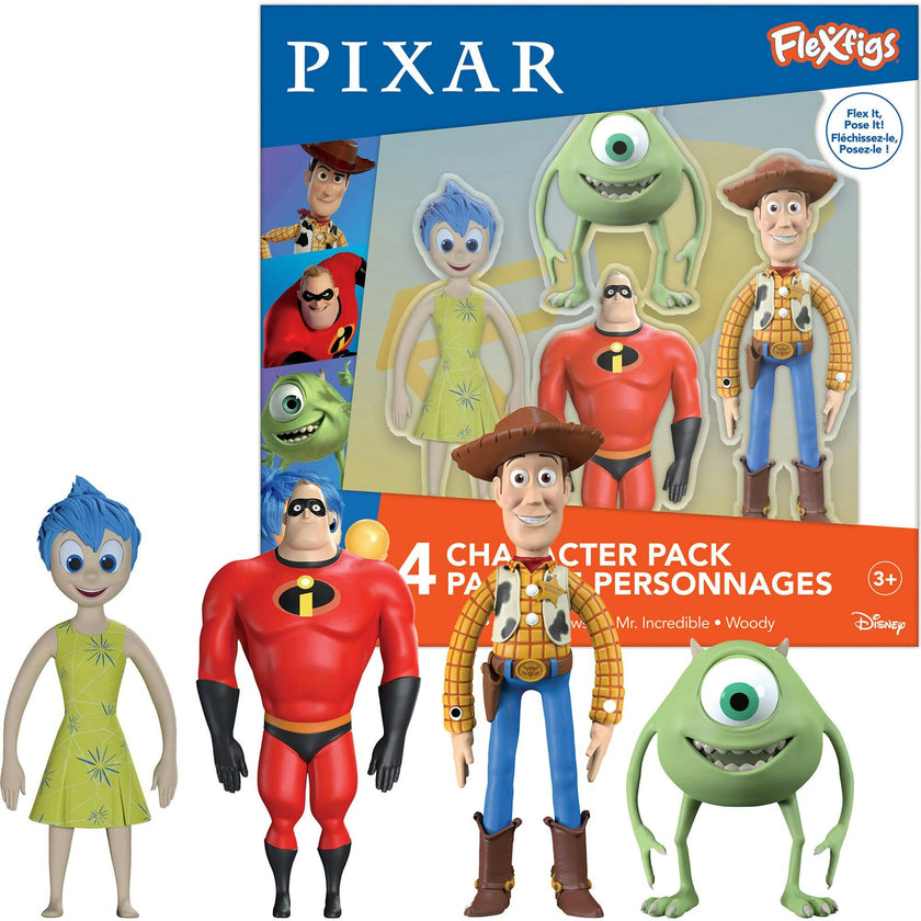FleXfigs: Pixar - 4 Character Pack