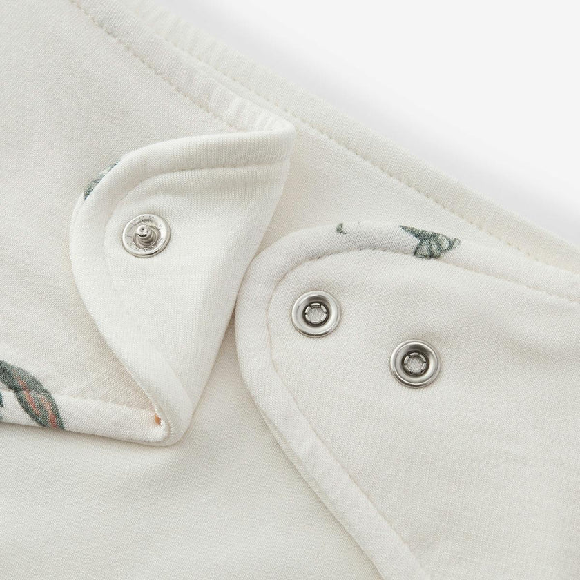 Mint Lobster Luxe Stretch Kerchief Bib