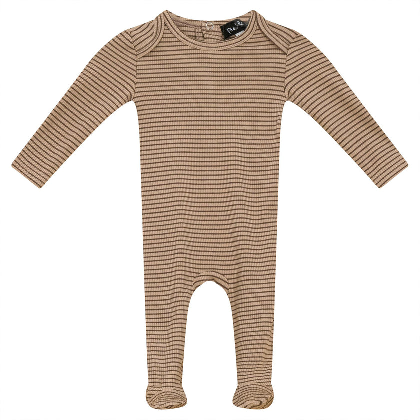 Stripped Rib Onesie