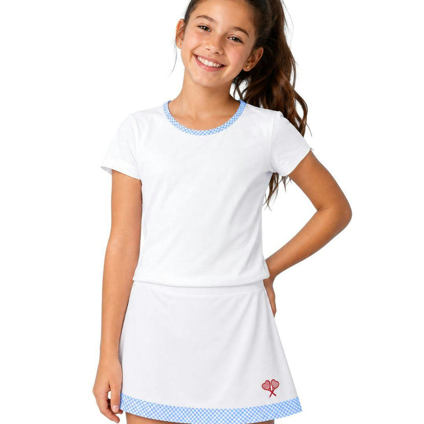 Love All Littles Scarlett Tennis Top
