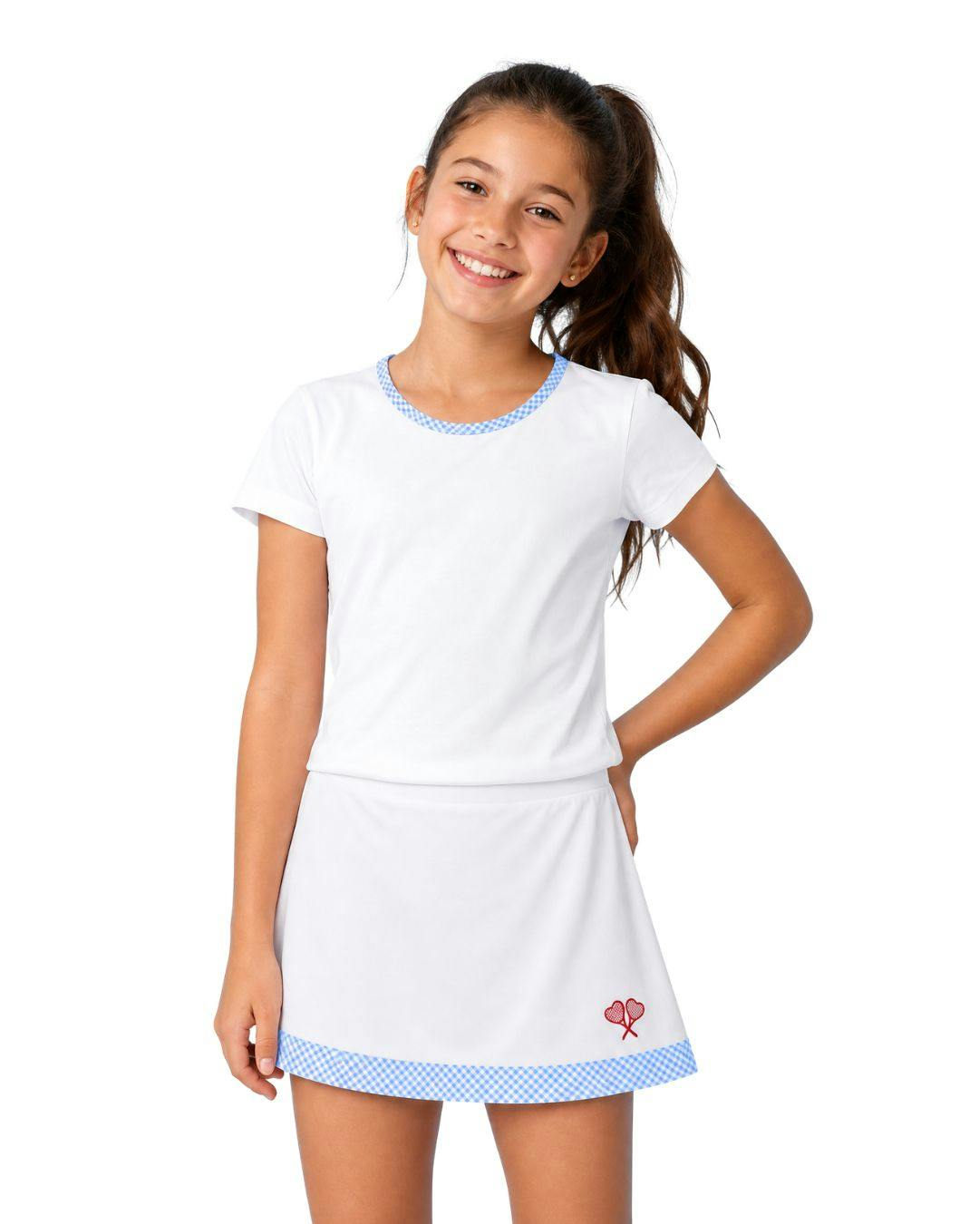 Love All Littles Scarlett Tennis Top