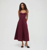 The Fiona Dress -  Mulberry