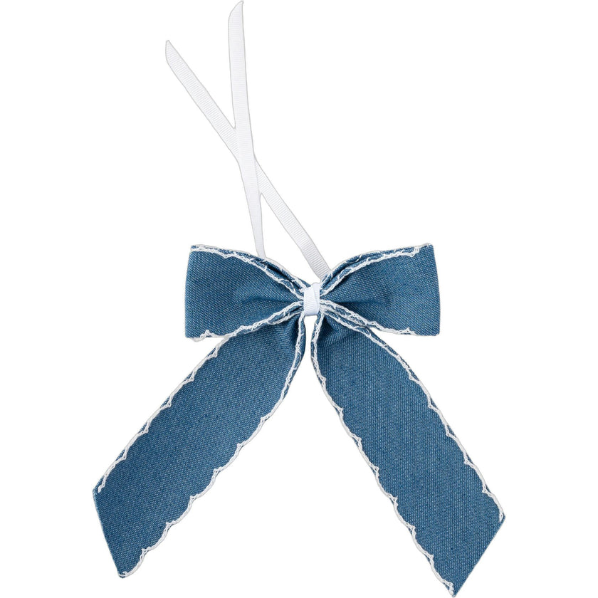 Denim Napkin Bow