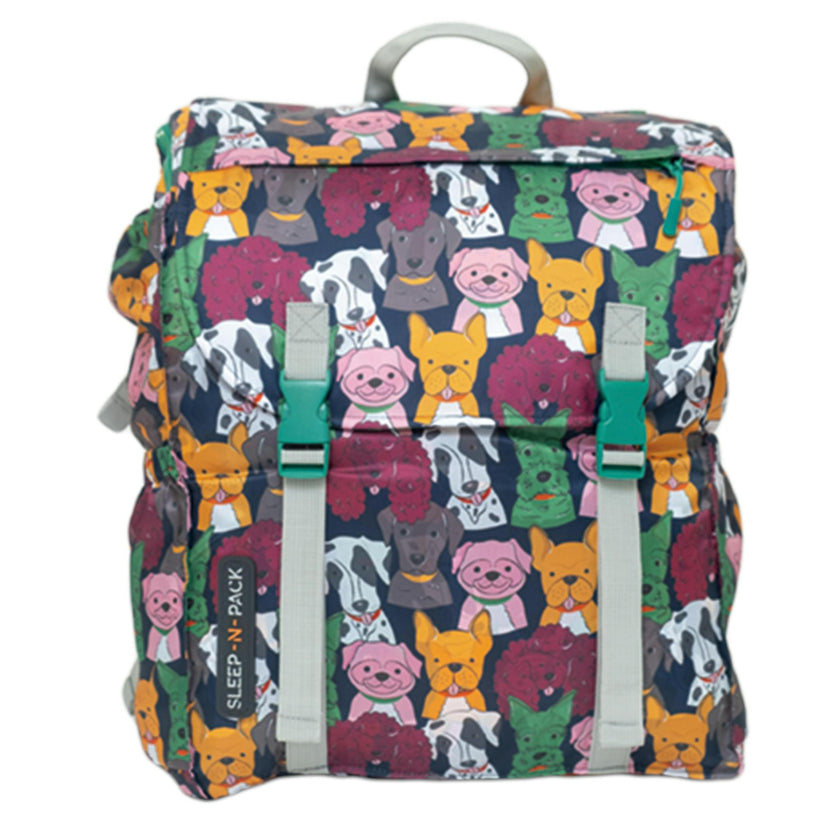 Sleep-N-Pack™ Big Kid Sleeping Bag Backpack – Walter and Friends Print