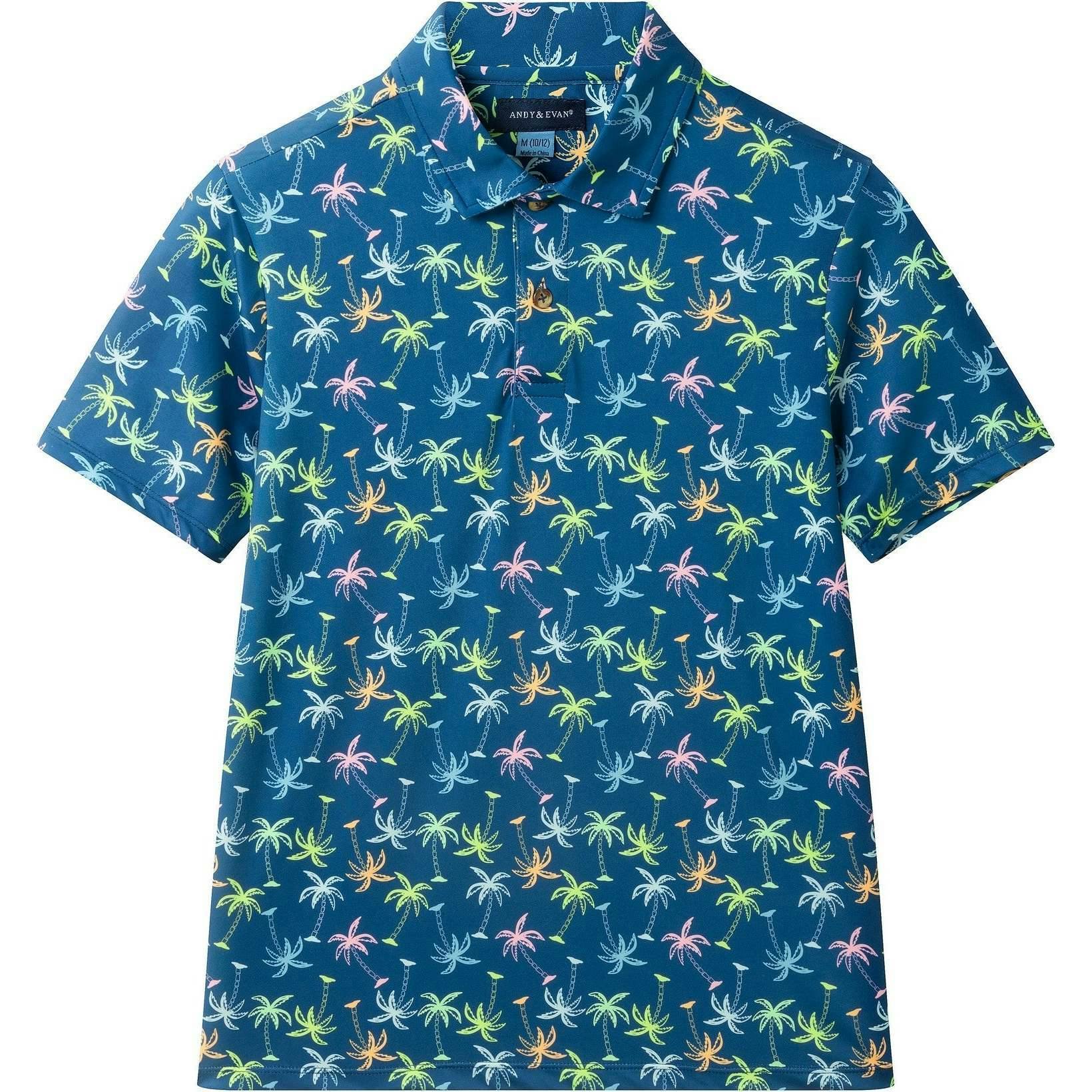 Tween Boys Short Sleeve Polo | Island Palms