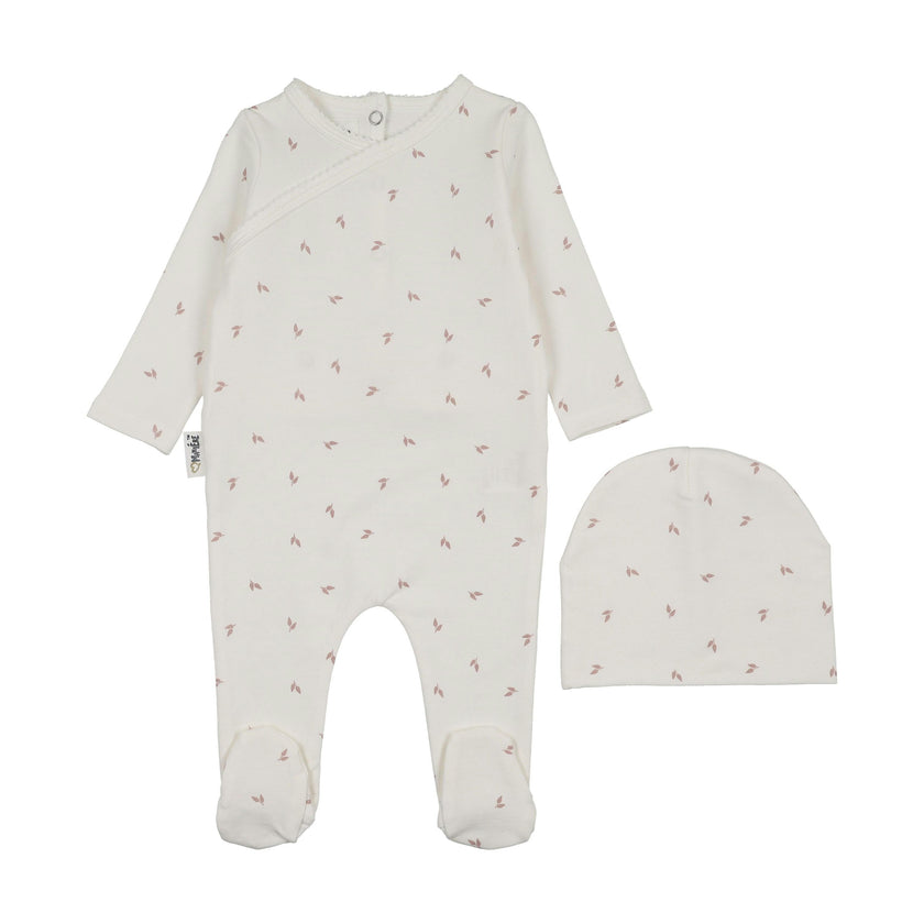 Willow Wrap Footie, White Girls