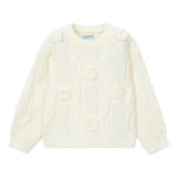 Cream Cable Knit Sweater