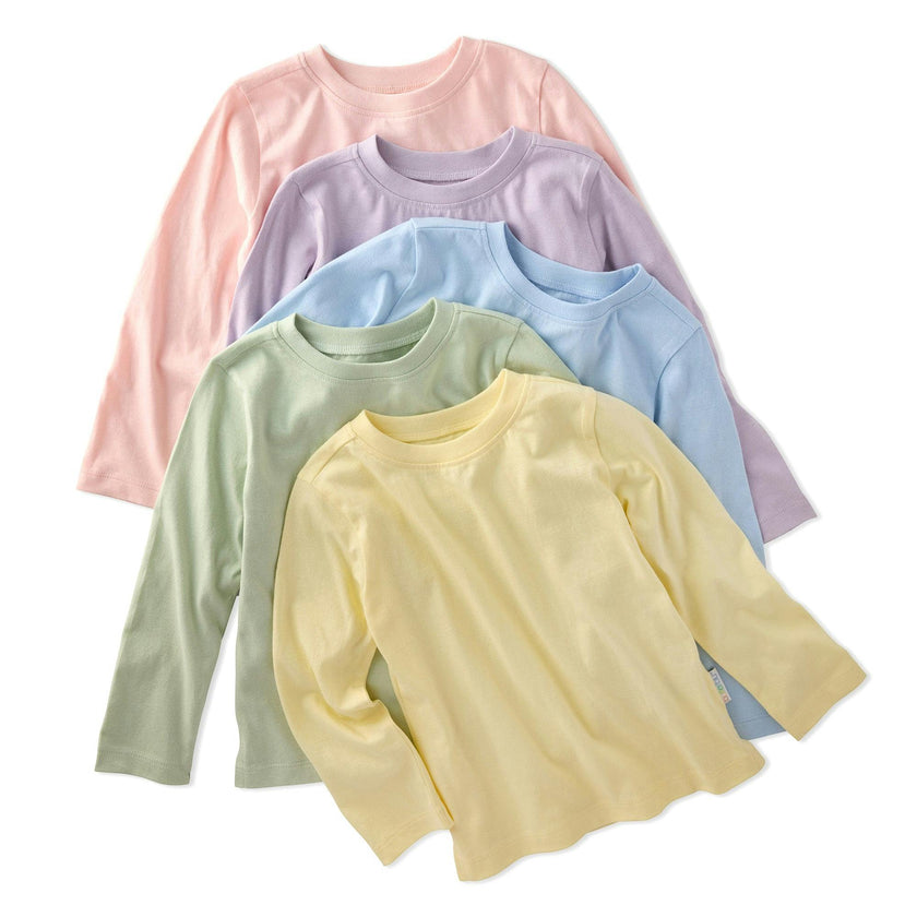 LONDON 5-Pack Toddler Long Sleeve T-Shirts