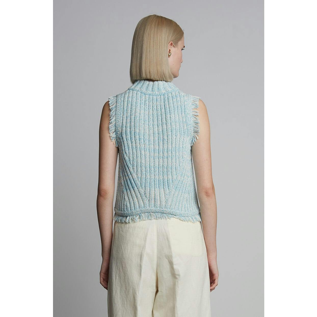 BRIA TANK | BLUE TWEED | LAST ONE!