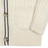 Organic Cable Cardigan