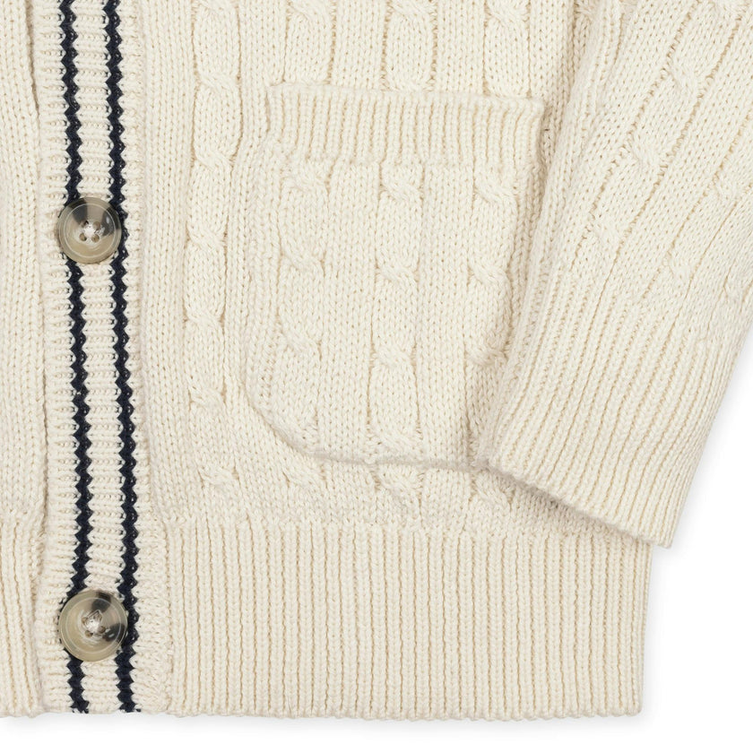 Organic Cable Cardigan