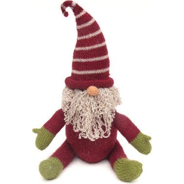 Sitting Gnome Santa
