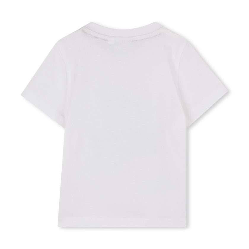 White Graphic Short Sleeve T-Shirt