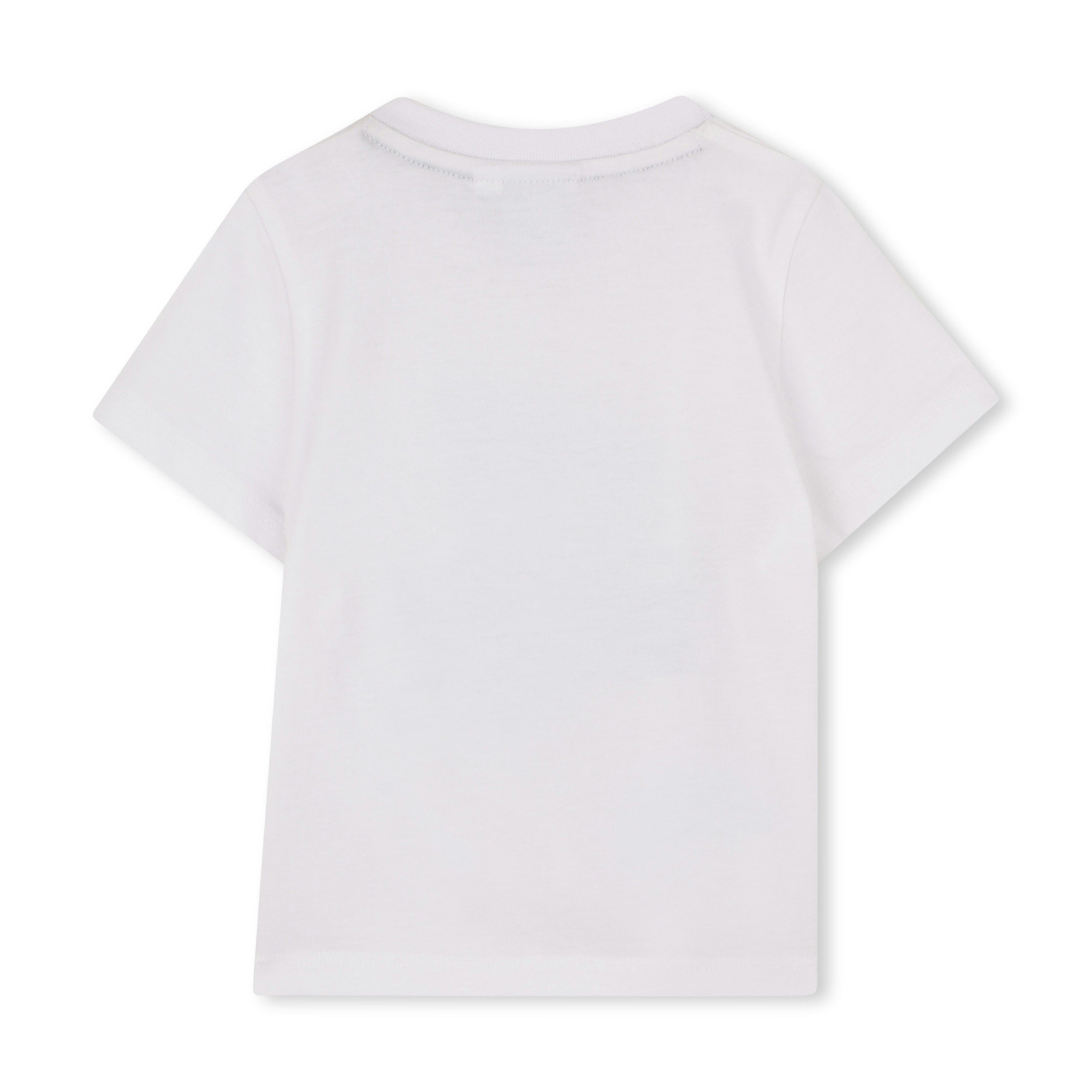 White Graphic Short Sleeve T-Shirt