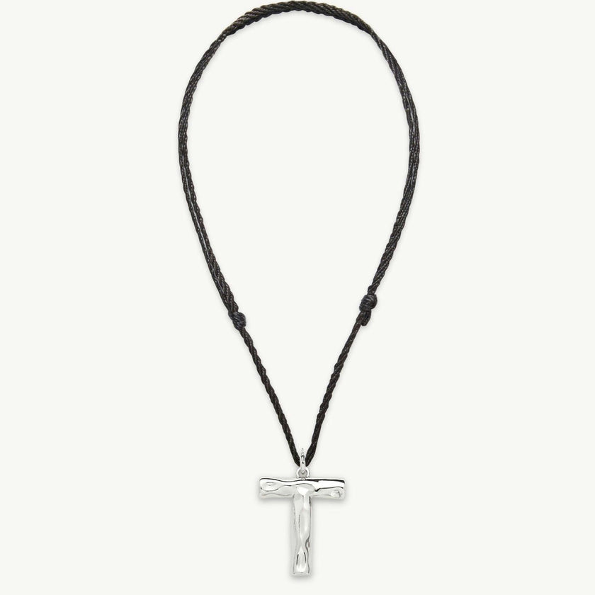 Grande Monogram Necklace in Silver