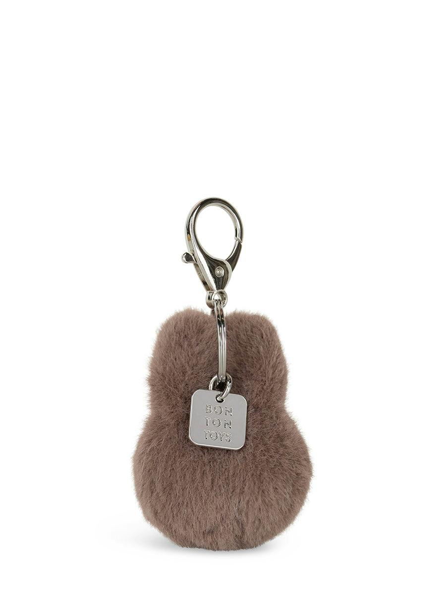 Miffy ECO Fuzzy Keychain Taupe - 3
