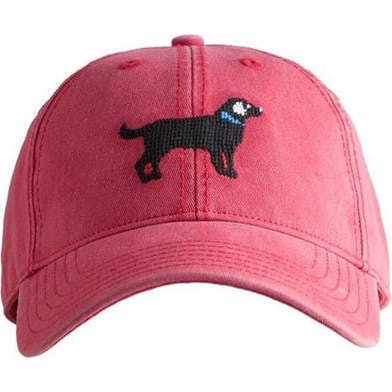 Black Lab Baseball Hat, Red