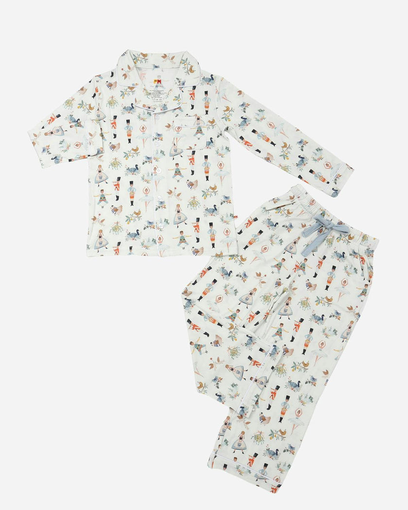 BB LS Button Pants Set