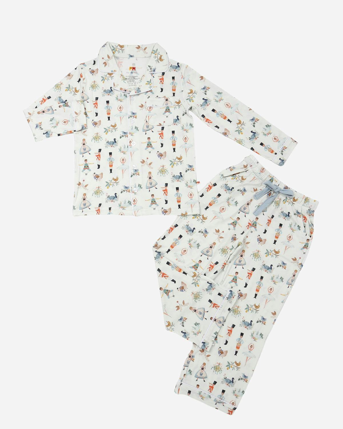 BB LS Button Pants Set