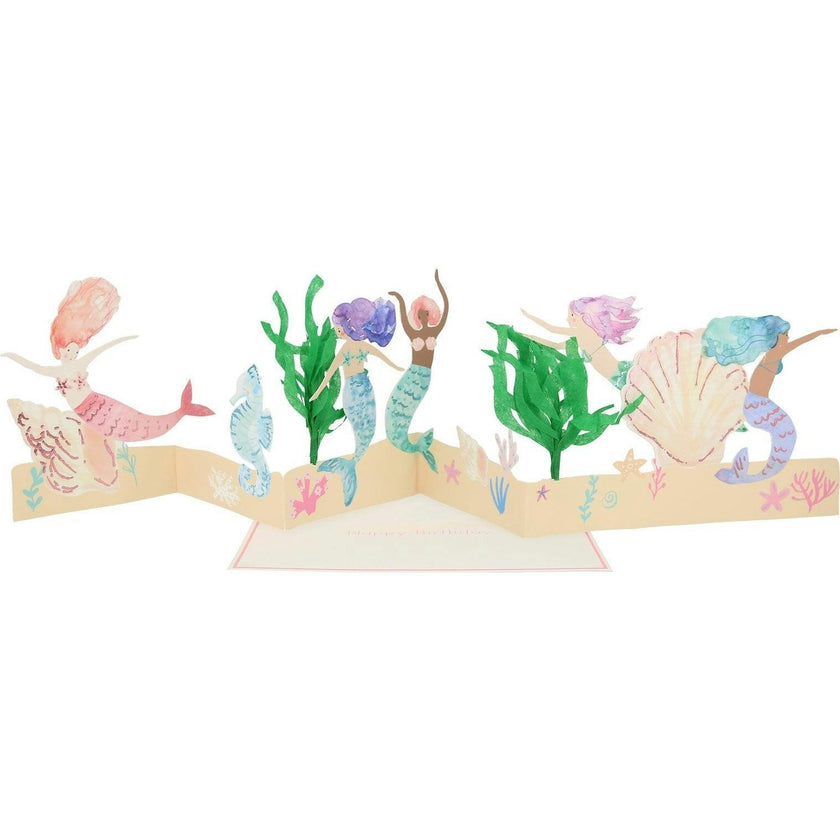 Mermaids Birthday Card