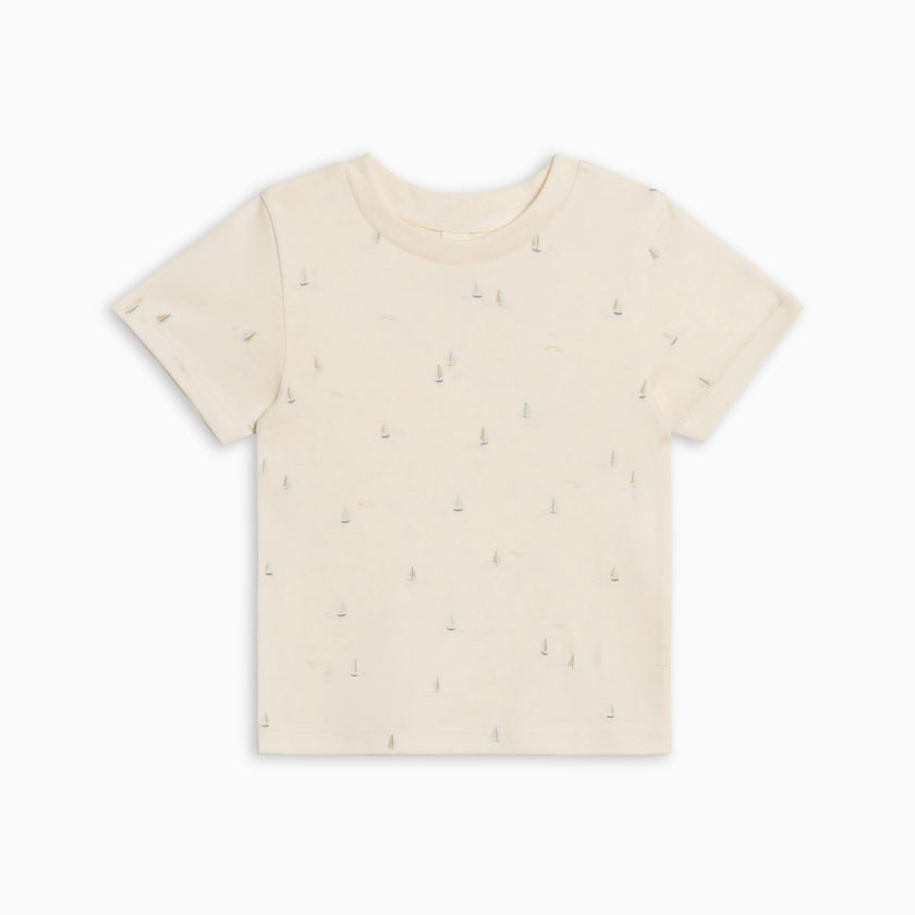 Short Sleeve Crew - Marina / Sea + Dune
