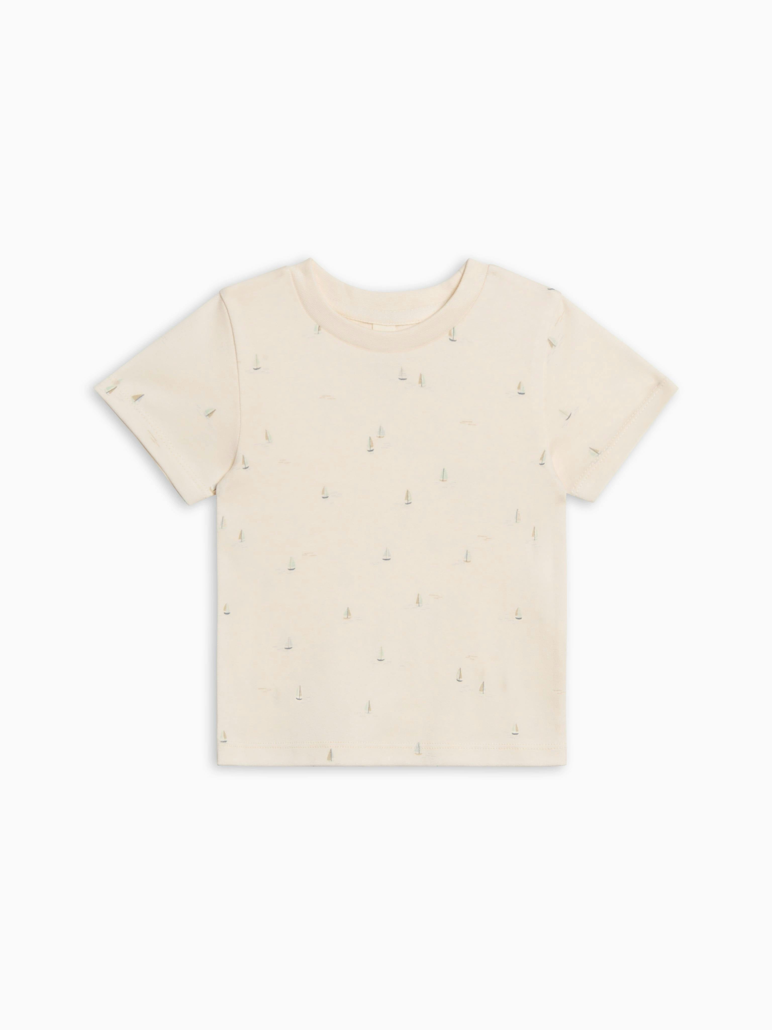 Short Sleeve Crew - Marina / Sea + Dune