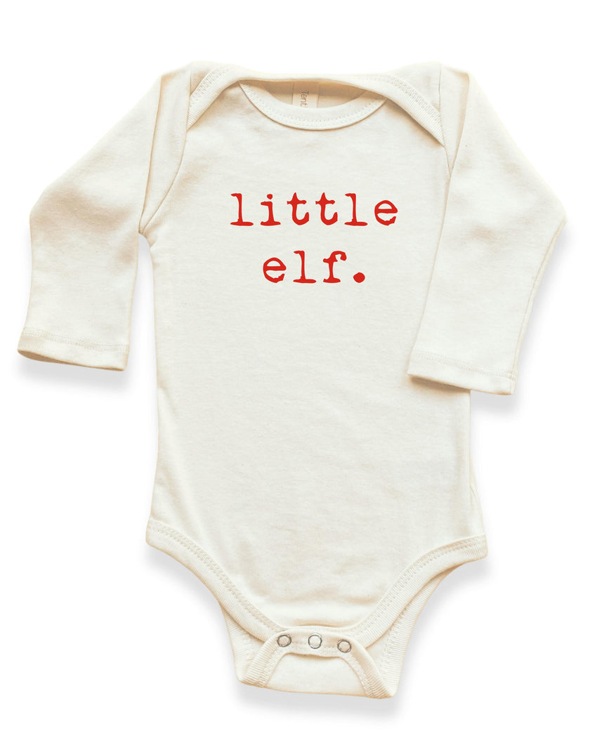 Little Elf Organic Baby Bodysuit Long Sleeve