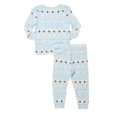 Kids Bamboo PJ Set - Hanukkah Fair Isle