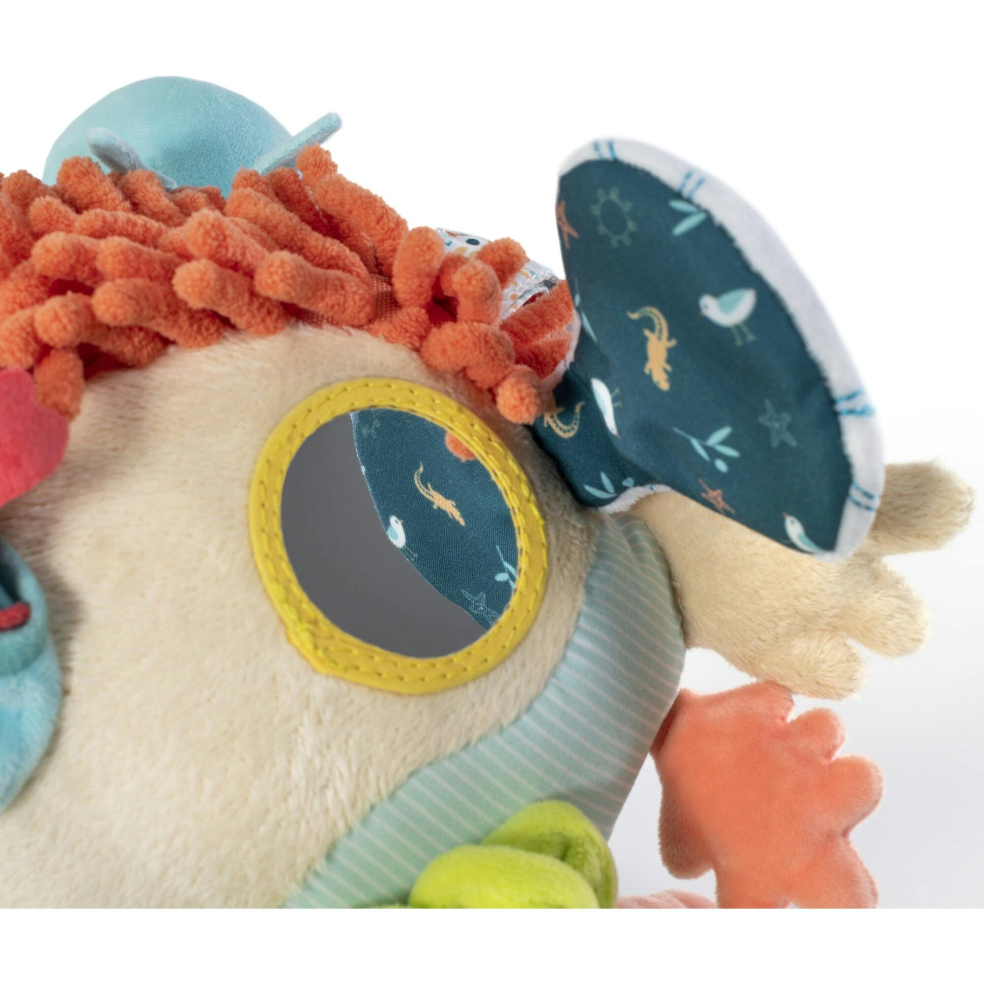 Sensorial Reef Plush Ocean Themed Baby Toy with Teething Elements