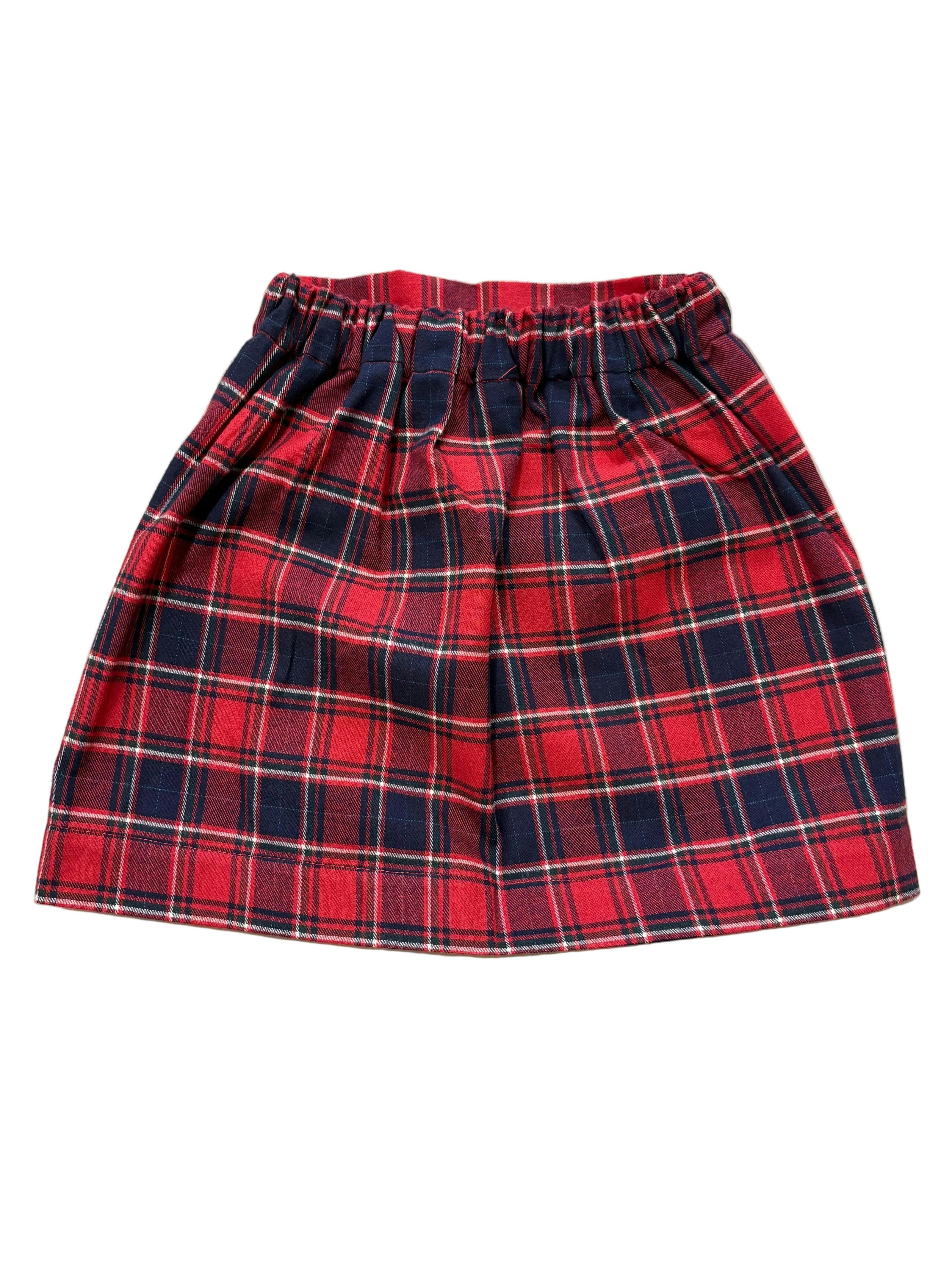 Girls’ Kilt Pleated Tartan Skirt