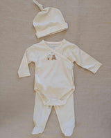 Embroidered Three Piece Set