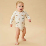 Monkeys Long Sleeve Bodysuit