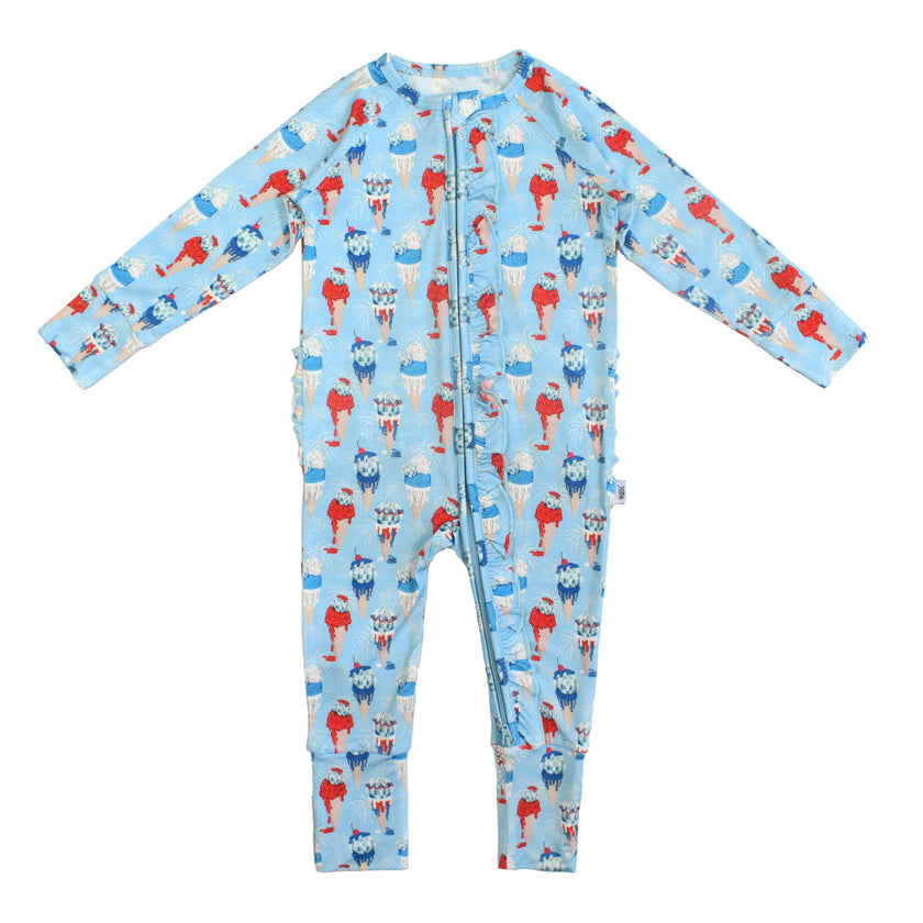 Party in the USA Ruffle Snoozer