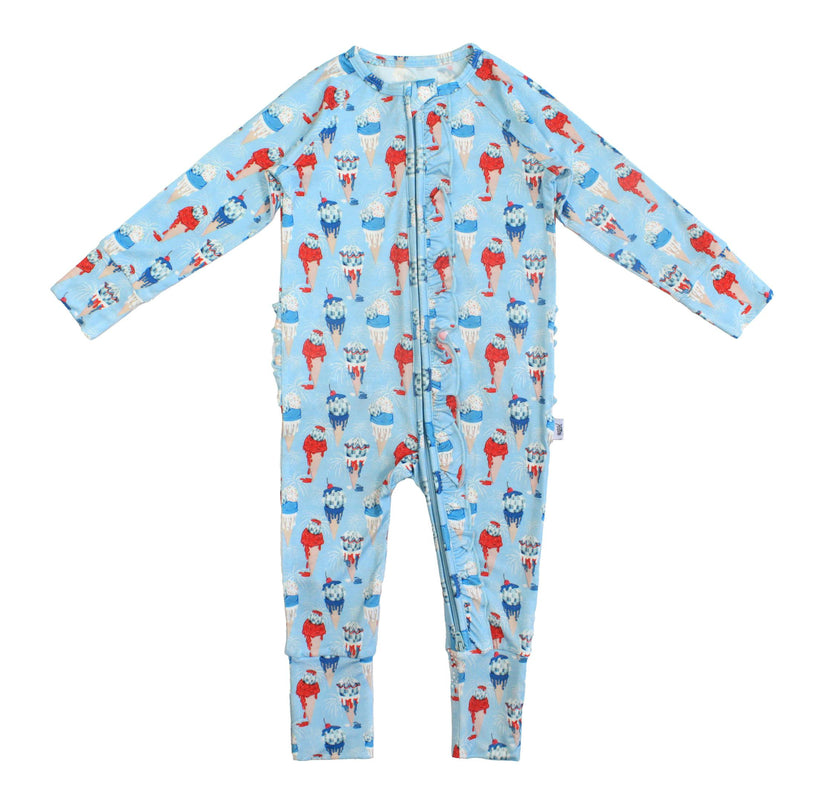 Party in the USA Ruffle Snoozer