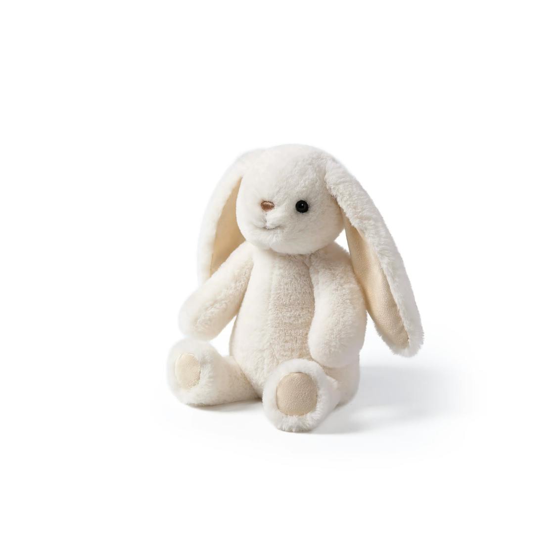 McHugs Milky Smiling Rabbit Weighted Plush Animal 25cm