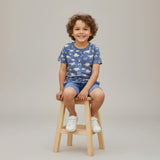 Organic Tee & Shorts Set - Dino