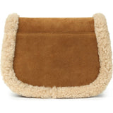 Shae Suede Crossbody Buckled Bag